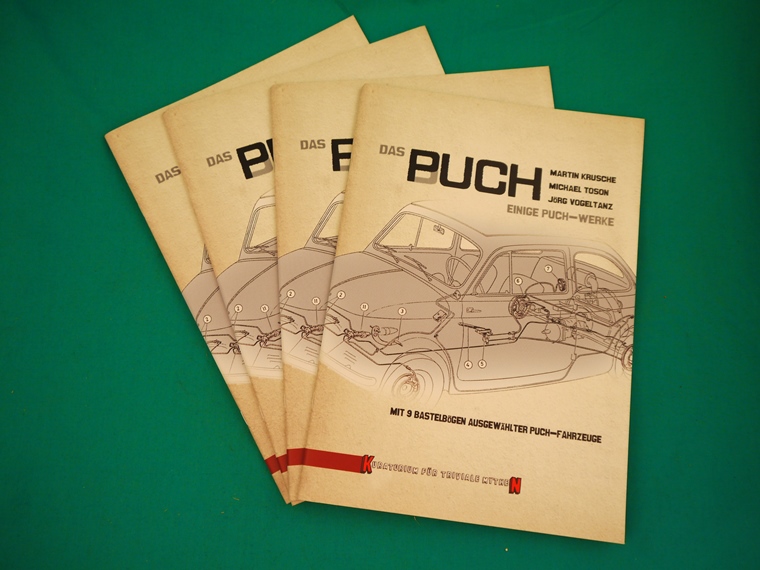 Puch-Buch Einige Puch Werke, Bastellbögen in Buchform