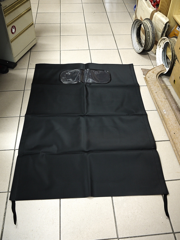 Stoffverdeck schwarz Fiat Topo A B C