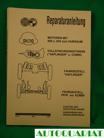 Werkstatthandbuch Steyr-Puch