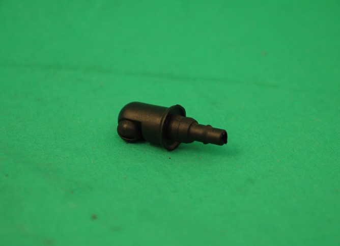 1x9x846_kl Spritzdüse Kunststoff, schwarz, 18mm hoch