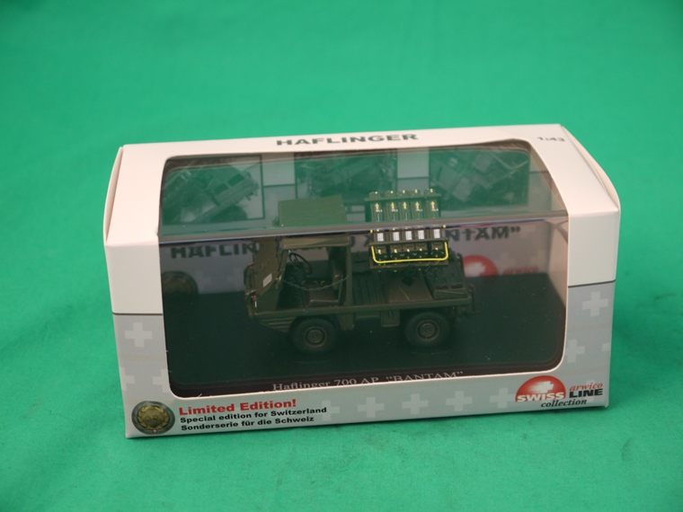 3x14x502_a_kl Haflinger CH Armee Bantam 1:43