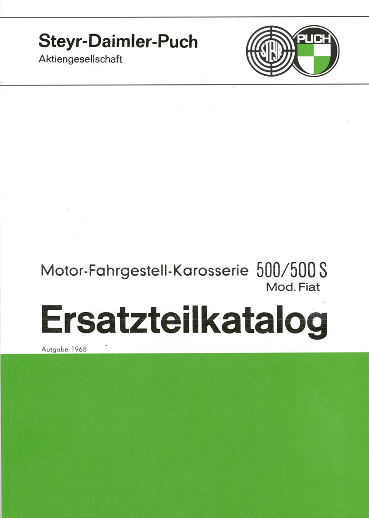 Ersatzteilkatalog 500S