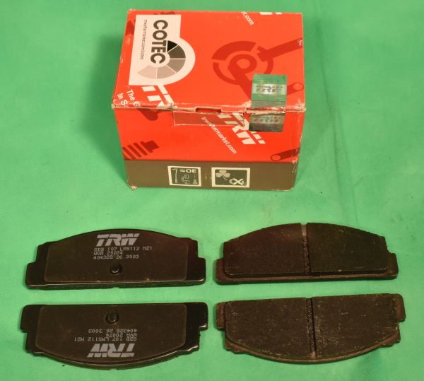 8x7x407_kl Bremsklotzsatz hinten Fiat X1/9, 124 Premiummarken