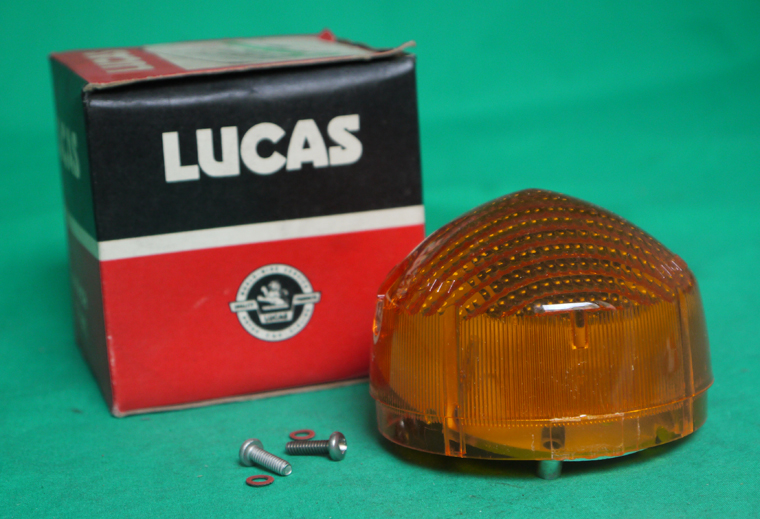 Leuchtenglas original Lucas orange