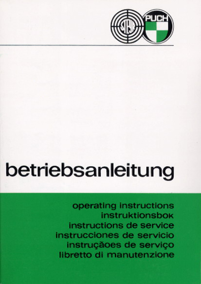 3x13x203 Betriebsanleitung Haflinger englisch