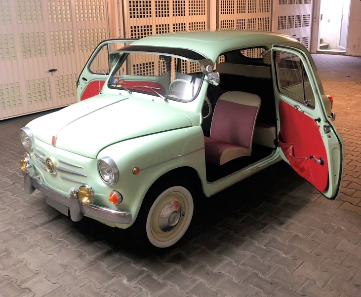 Fiat-600-4 Sonnenblende Cornett 600