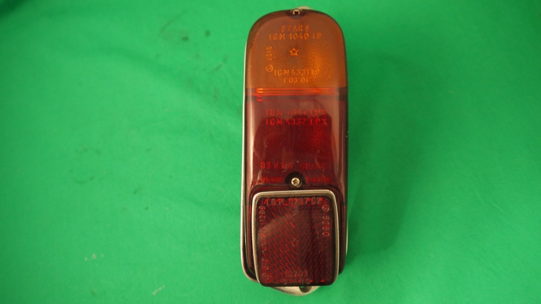 1x9x761_R_kl Rückleuchte, Rechts Replica Stars, Restbestand Fiat 500 N, D