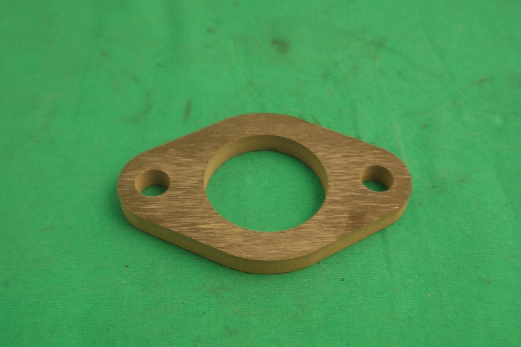 1x1x123_kl Pertinaxflansch für alle 32er und 40er Einzelvergaser