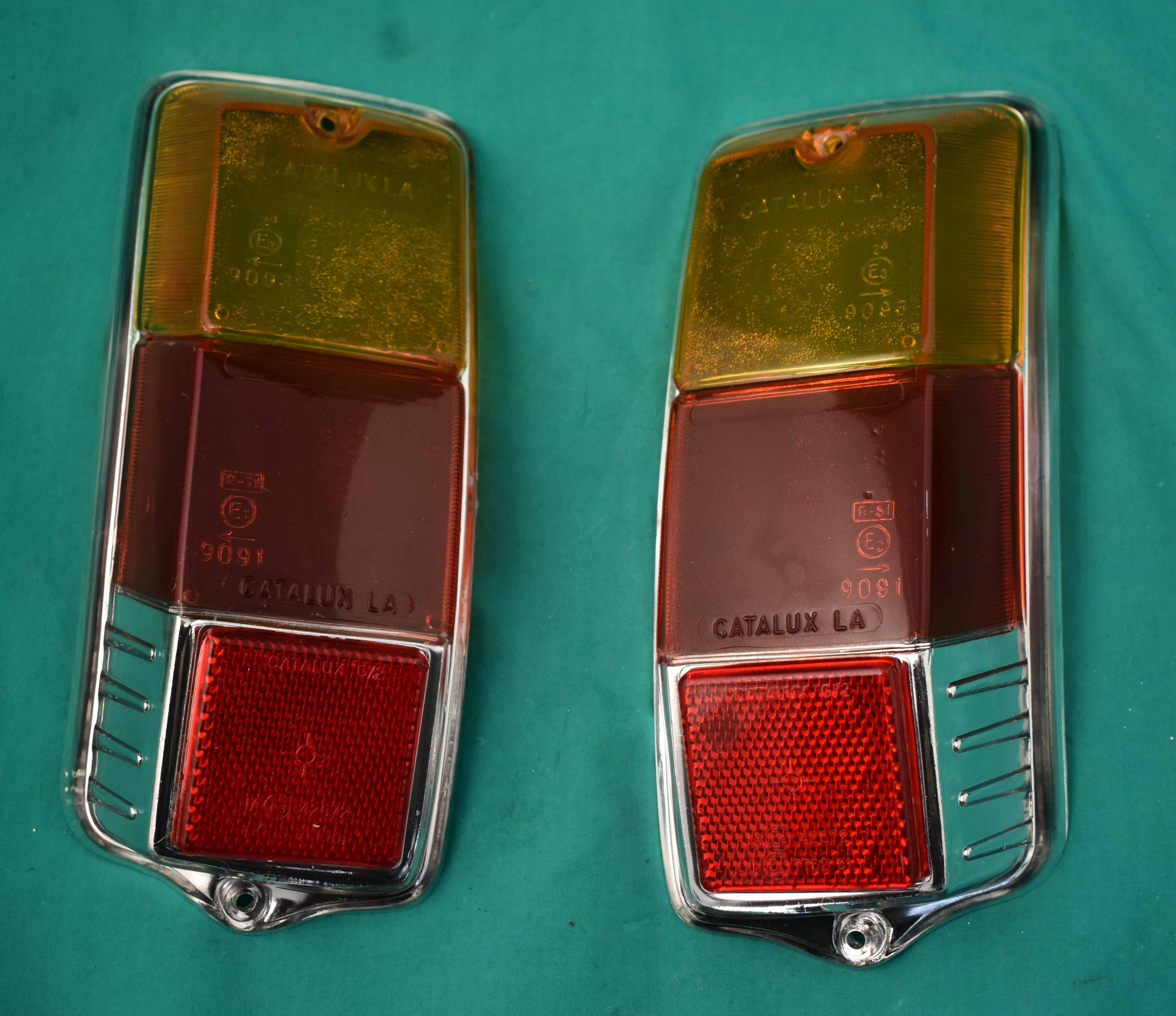 1x9x773_74_kl Paar Rückleuchtengläser  Fiat 500 F,L,R