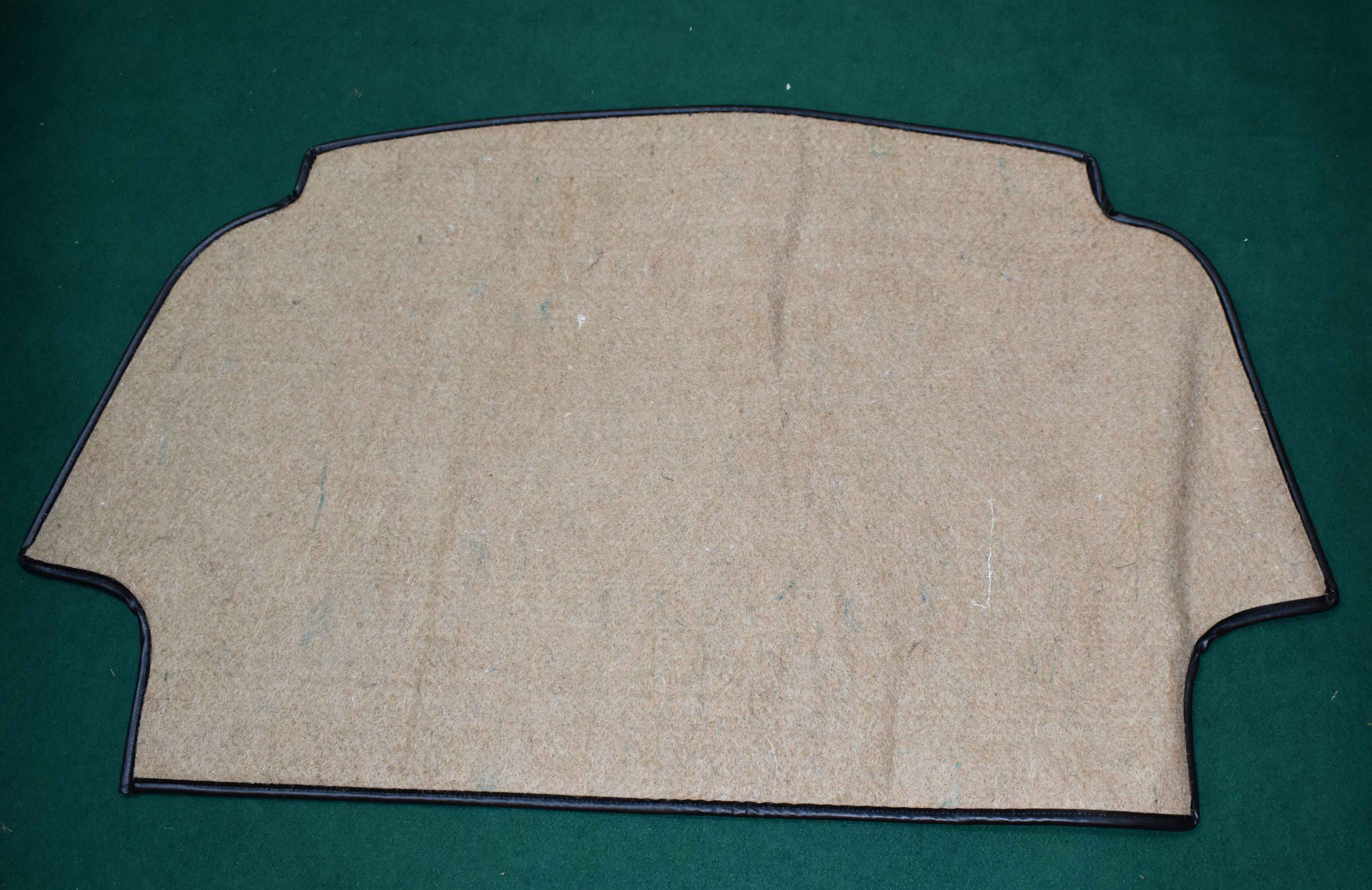 2x11x869_kl Heckdämmatte hinten Sitzbank