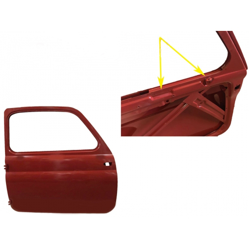 Tür hinten angeschlagen 500 re 1958/59