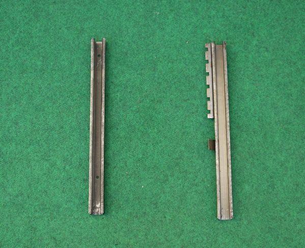 1x10x060_kl Satz Sitzschienen für einen Sitz, 2-teilig