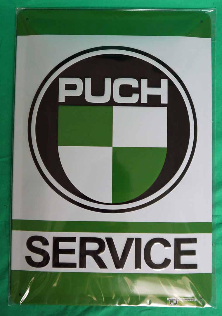 1x15x303_kl Blechschild Puch Service