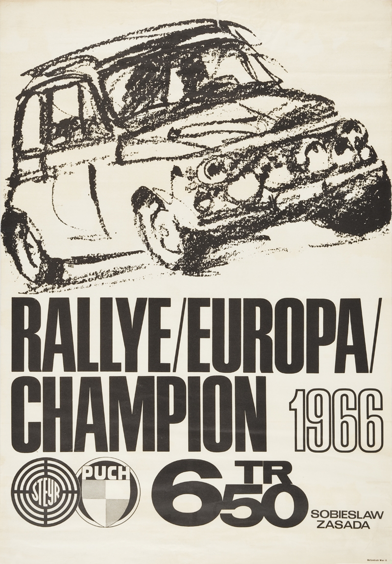 Poster 650TR Champion 1966