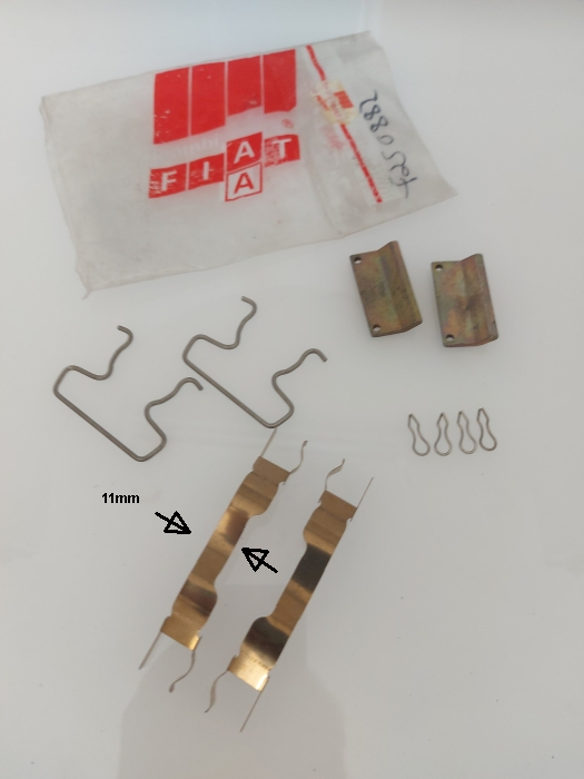 Reparatursatz Bremssattel vorne X 1/9 4G