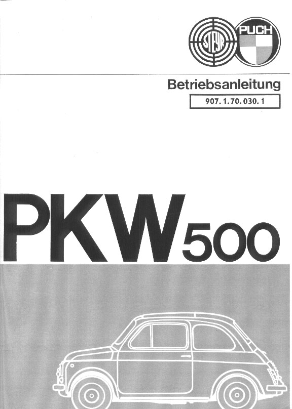 Betriebsanleitung 500S