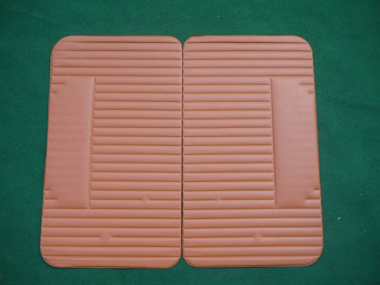 4x11x692_kl Satz Türverkleidungen Kunststoff ocker Fiat 500 L