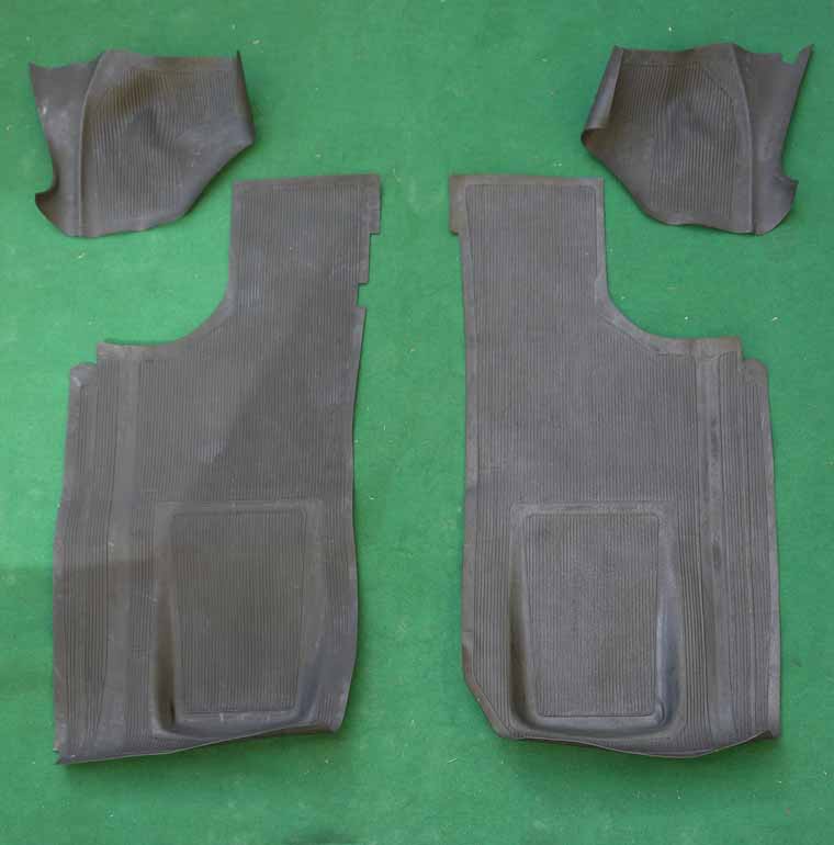 1x11x868_kl Bodenmattensatz 4-teilig 59-66 Fiat 500